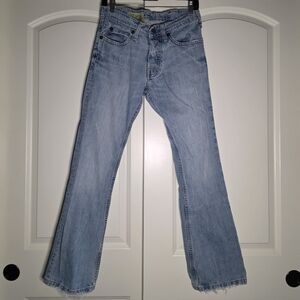 Hollister Men's Boomer Slim Bootcut 28x32 Light Wash Jeans Vintage 2007 HCO